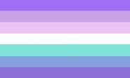 Alternative genderfrithen flag by BitzOfPuzzelPeices.[1]