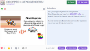 Screenshot of Clownfishgender's Coining[1]