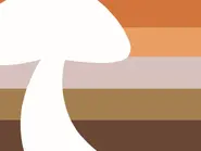 The Shroom Gender System flag by ConfusedAsHecc on Reddit.