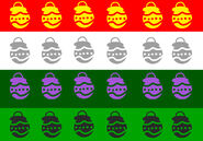 Alternate festive non binary flag designed by Fandom user CattosWiki