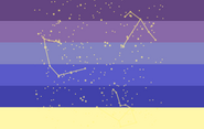 Constellation genderflux flag by Libragender on Tumblr.