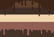Alternate darkchocogender flag by Xenogender_Otd