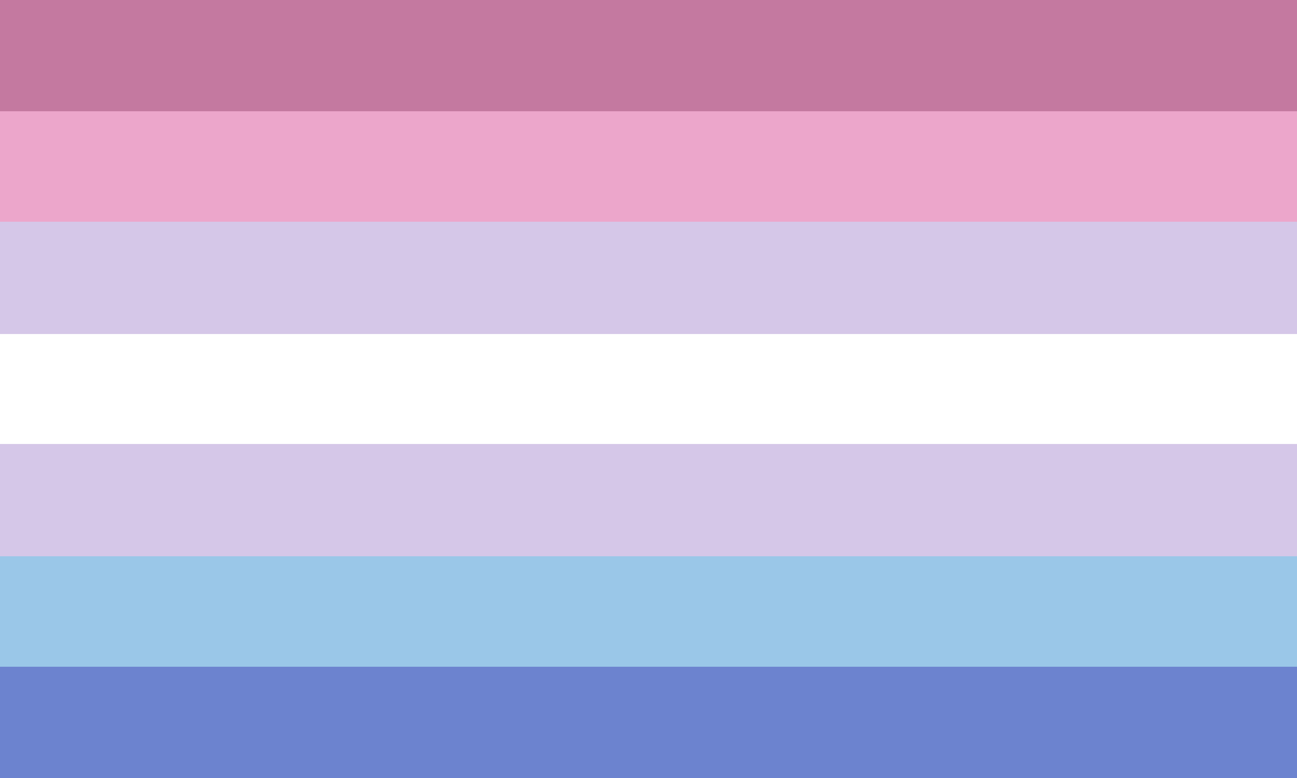the blue gay flag