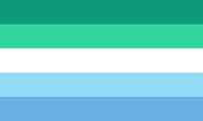 Alternate transmasculine flag by Tumblr user gendertreyf[31]