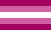 Femme lesbian flag