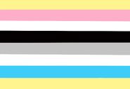 Multiflux flag by Vividals on Gender Wiki.