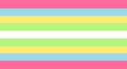 Agenderfluix flag