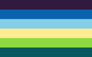 Alternative genderfluid flag by shedhogs on Tumblr. [30]