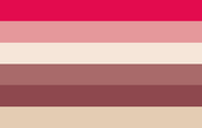 Enemies-to-friends-to-lovers genderflux flag by techsflags on Tumblr.