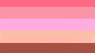 Simplified venufluid flag by GxrlDisaster on LGBTA Wiki.