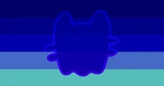 Ghostcatgender Flag by Pinterest user Tabs Tab