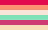 Friends-to-lovers genderflux flag by techsflags on Tumblr.