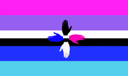 Alternative genderfluid flag by Blueberryjello on LGBTA Wiki. [Citation needed]