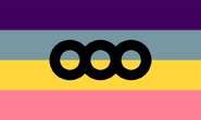 Alternative genderfluid flag by SageTheQueer on LGBTA Wiki. [Citation needed]