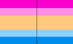 Pride flag Reflective Gender