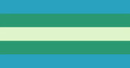 Alternate transmasculine flag by Reddit ikheetsoepstengel[37]