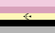 Artemian flag with symbol by Tumblr user genderstalgia[2]