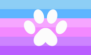 Inclusive Catgender Flag by Twitter user EggHeggly[1]