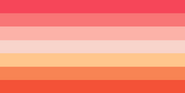 Lesbiangender flag by an unknown creator