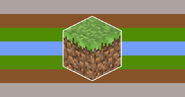Alternate minecrafthoard flag by mousesquared