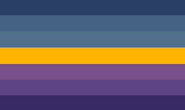 Second Alternate Wolfgender Flag by Twitter user cinnaonfinity[3]