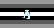 Alternate Amogusgender Flag by LGBTQIA+ Wiki user Imtotalynotgay[5][6]