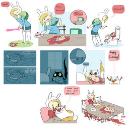 Adventure Time With Fionna and Cake by Natasha Allegri