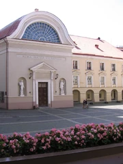 The Aula (or Hall) of Vilnius University in the Grand Courtyard.