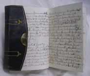 The diary written by Charles William Ewing, capturing every day of his life from July 1863 to April 1864. He mentions his Pa, Ma and siblings very often.