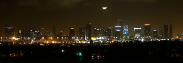 Moon over Miami