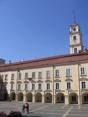 The Grand Courtyard of Vilnius University.