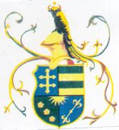 Coat of arms of the Prince of Moldavia, in the Wijsbergen arms book