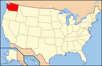 Map of the U.S