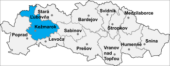 Okres kezmarok