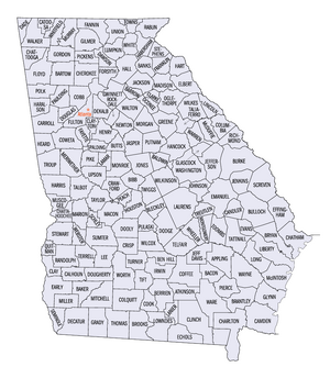 Georgia (U.S. state) counties