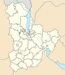 Berestove is located in Kiev Oblast