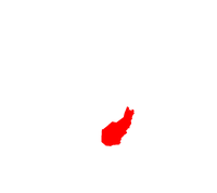 Map of West Virginia highlighting Pocahontas County