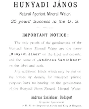 Hunyadi 1896