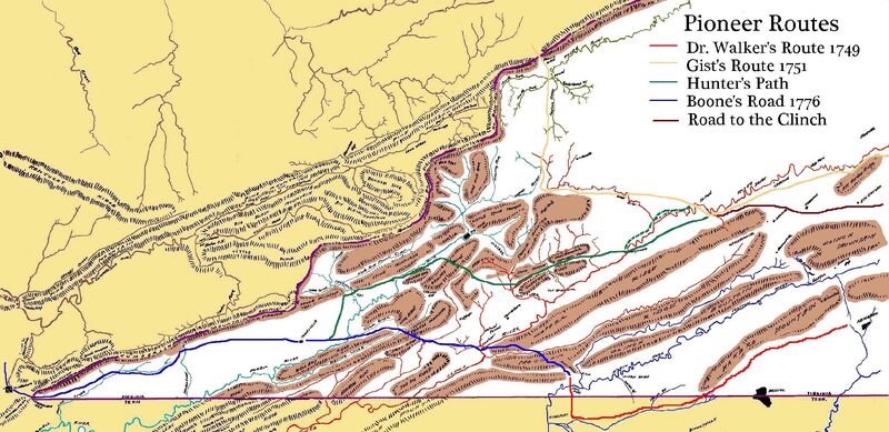 SW VA Early Routes