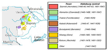 Habsburg mortgages between 15th and 17th centuries