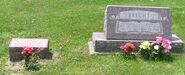 Headstone in St. Michael's Cemetery, Norway, Benton County, Iowa