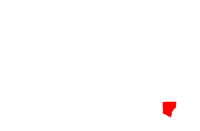 Map of Iowa highlighting Des Moines County