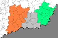 Counties of Southern Great Plain Region