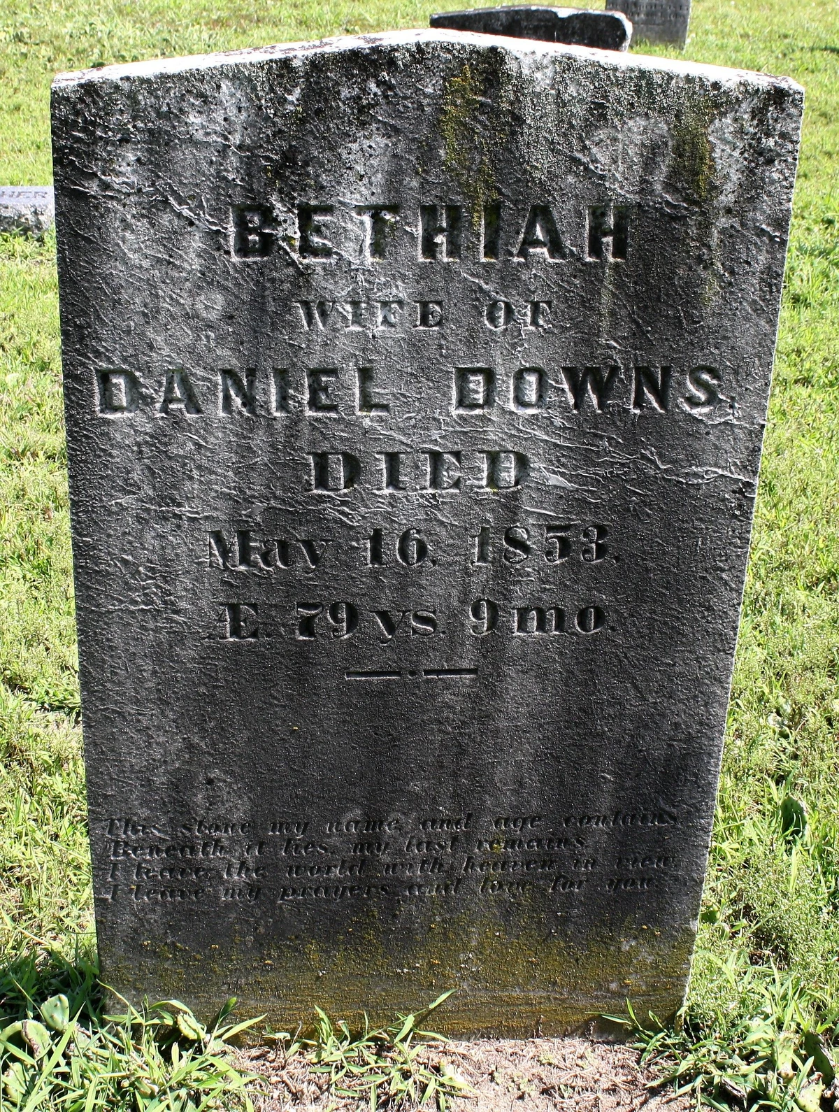 Bethiah Hallock (17731853) Familypedia Fandom