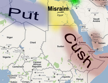 Canaan map