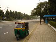 Autorickshaw in New Delhi 2005