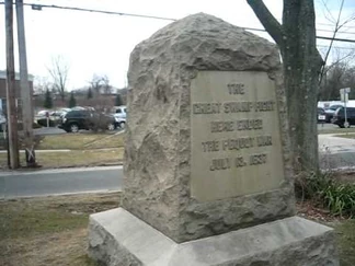 Fairfield Swamp Fight Monument - July 13, 1637.