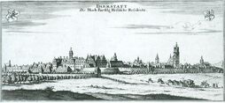 Darmstadt in 1626 Thesaurus Philopoliticus