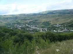 View of Ciceu-Poieni