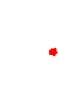 Map of Alabama highlighting Russell County